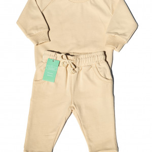 Organic Cotton Oatmeal 2 piece sweats