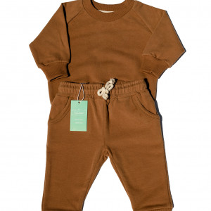 Organic Cotton Almond 2 piece sweats