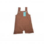 Almond Dungaree Shorts
