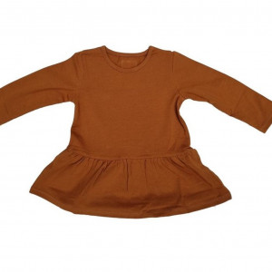 Coffee Jersey Dress