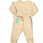 Organic Cotton Oatmeal 2 piece sweats