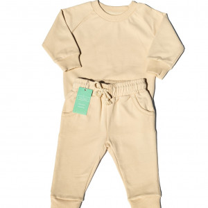 Organic Cotton Oatmeal 2 piece sweats