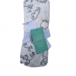 Zoo Bamboo Fiber Swaddle